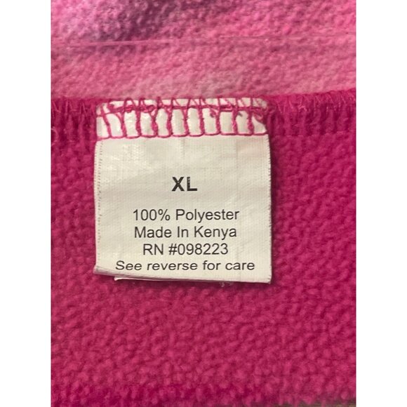 BCG Women's Pink & Gray Hooded Pullover Sweatshirt XL - Picture 5 of 15